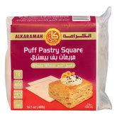 ALKARAMH 10 PUFF PASTRY SQUARE WHOLE WHEAT (400g) LOCAL PICKUP Springfield Virginia Only - UPC 732542000254 - SANI-LLC