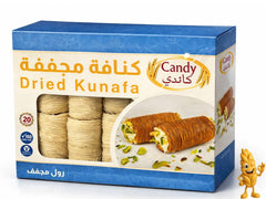 Candy Dried Kunafa Dough Rolls - 20 Piece (285g) for Authentic Pastries - SANI-LLC