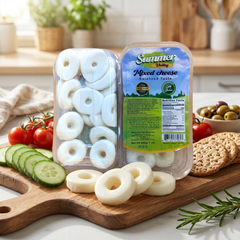 Summer Valley Mixed Cheese 7oz Halal Ring Slices for Healthy Snacks