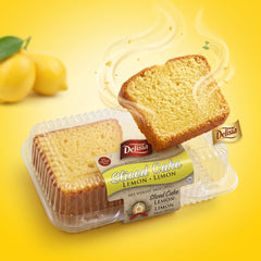 Delisia |Big Sliced cake | Lemon-Limon || cake decorating turntable || cake spinner | 397G | 14oz