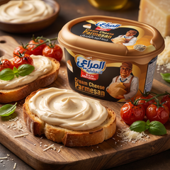 Almarai Sam Meratari Parmesan Cream Cheese Spread Tub