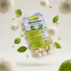 Summer Valley Mixed Cheese Balls 200g Halal for Salads & Snacks