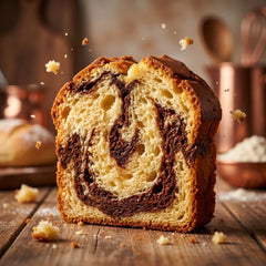 Delisia Marble Cake Slice 5 oz Chocolate & Vanilla -Single Cake Snack