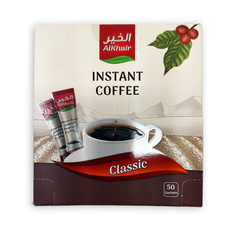 Instant classic coffee 50 single serve