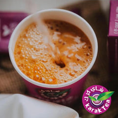 Karak Tea Instant Tea Mix 10 Count (200g Total) Ginger Flavor for Authentic Taste & Quick Convenience, Daily Refreshment - SANI-LLC