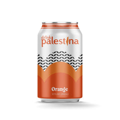 Drink Palestina Orange Flavor 12FL OZ (355mL) cans