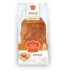 Oven Delights Almond Croissant, Authentic Pastry, Filled with our house-made almond filling - 3.2oz - 90g (Freshly Baked)