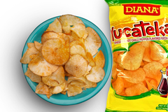 Yucatekas yuca chips hot chilli pepper flavored