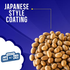Manzelazo Japanese Style Peanuts 10 x 5.22 oz Bags (3.26 lb Total) Savory Crunchy Coating, Authentic Baked in Mexico Flavor Gourmet Snack Pack for Parties & Everyday Enjoyment