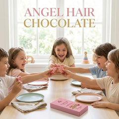 Konak Angel Hair White Chocolate Bar, Strawberry & Pistachio Cotton Candy Filling, Gourmet Turkish Confectionery Gift
