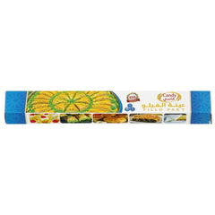 Candy Fillo Pastry Sheets 450g, thin phyllo dough for baklava, spanakopita, Mediterranean desserts, crispy, halal, vegan-friendly