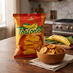 Bemar Snacks Sweet Maduro Tostones 4oz Bag, Ripe Plantain Chips, Gluten-Free Latin Snack, Crispy & Naturally Sweet Tropical Treat