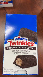 Hostess Twinkies Chocolate Cake Lovers 6 Count Snack Cakes