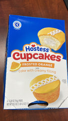Hostess Frosted Orange Cupcakes 20.3oz 6-Pack Creamy Snack Cake