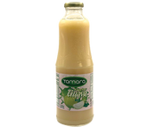 Tamara Guava Nectar in a 1L glass bottle, tropical fruit juice with vibrant guava color and label.