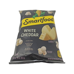 Smartfood White Cheddar Popcorn 1.75 oz (49.6g) Gluten-Free, No Artificial Flavors Delicious Snacking