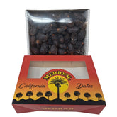 Premium California Medjool Dates from SANI-LLC, jumbo size, fresh, natural, no added sugar, shown in a clear close-up image.