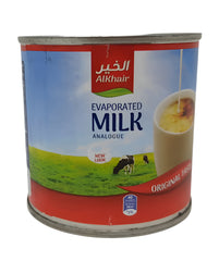 Alkhair Arabic Evaporated Milk 48pcs of cs 170g-160ml