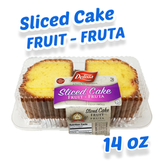 Delisia Sliced Cake Snacks Fruit Fruita 14oz