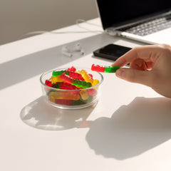 Cup candy Gummy worm Fun fruit Bites 6oz