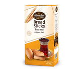 Hamdn Hamdan Basrawi bread sticks, crispy Kaak for tea pairing, 14oz pack, golden baked Middle Eastern snack