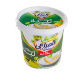 Al Marai Al Dimashqiya Labne Middle Eastern cream spread in a jar, showcasing its creamy texture and authentic flavor.