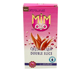 MiM Double Slice Hair Remover with natural water-soluble paste, showing the product container and application tools.