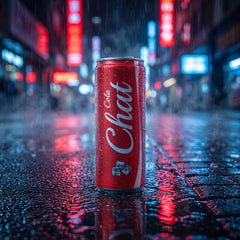 Chat Cola Soda 250ml Single Can, Original Cola Flavor, Instantly Refreshing & Thirst-Quenching, Perfect for On-the-Go or Meals