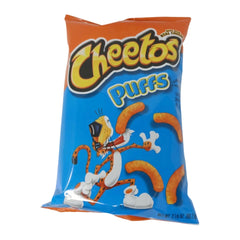 Cheetos Puffs Cheese Snacks 2.13 oz Bag Real Cheese Flavor, Light & Fluffy Everyday Snacking