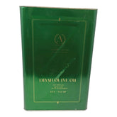 Diyar Extra Virgin Olive Oil 16L (541 oz) First Cold Pressed, Low 0.3% Acidity for Gourmet Cooking & Dipping