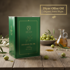 Diyar Extra Virgin Olive Oil 16L (541 oz) First Cold Pressed, Low 0.3% Acidity for Gourmet Cooking & Dipping