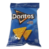 Doritos Cool Ranch Tortilla Chips 2.5 oz Bag Bold Zesty Flavor Crispy Crunch Everyday Snacking