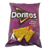 Doritos Tortilla Chips 2.5oz Bag Spicy Sweet Chili Flavor Bold Crunch for Snack Time
