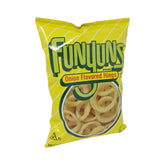 FUNYUNS Onion Flavored Rings 1.87 Oz. Crispy Texture, Zesty Flavor Snack Bag