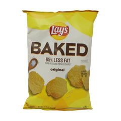 Lay's Baked Potato Crisps 1.875 oz 65% Less Fat Original Flavor Healthy Snack Option