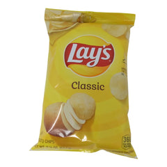 Lay's Classic Potato Chips 2.25 oz Bag, Crispy Texture & No Artificial Flavors, for Snacking