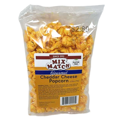 Mix Match Gourmet Cheddar Cheese Popcorn 2.75oz | Gluten-Free Savory Snack