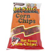 Nicks Hot Sauce Flavored Corn Chips - Spicy & Crunchy Snack - 4oz Bag