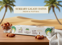 Al-Saloom Wal Ghaith Sukkary Galaxy Dates 3KG Box, Fresh & Naturally Sweet, for Healthy Snacking & Gifting - SANI-LLC
