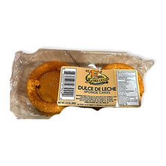 Mr. Spong Dulce de Leche Sponge Cakes 3.5oz package with label