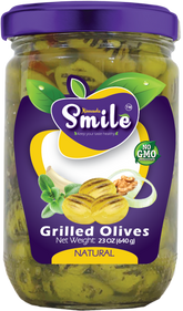 Grilled Green Olive | 600g - 21.16 Oz - SANI-LLC