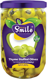 Stuffed Olives Thym | 600g - 21.16 Oz - SANI-LLC