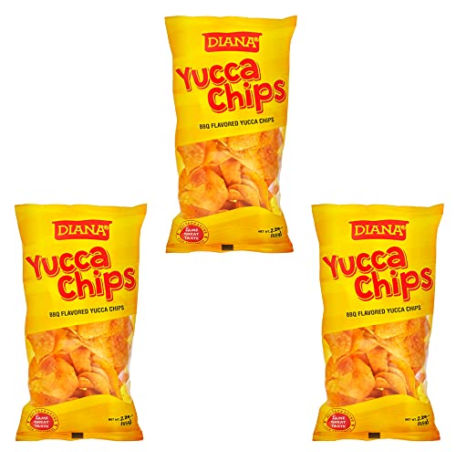 Diana|| Yucca Chips | | BBQ Flavored Yucca Chips || Crunchy Yucca chips || 2.29Oz /65g - SANI-LLC