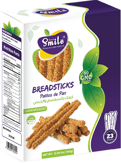 Smile breadsticks Date molass 350g