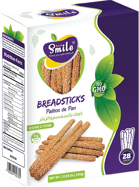 Smile breadsticks Thym 350g