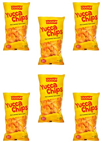 Diana|| Yucca Chips | | BBQ Flavored Yucca Chips || Crunchy Yucca chips || 2.29Oz /65g - SANI-LLC