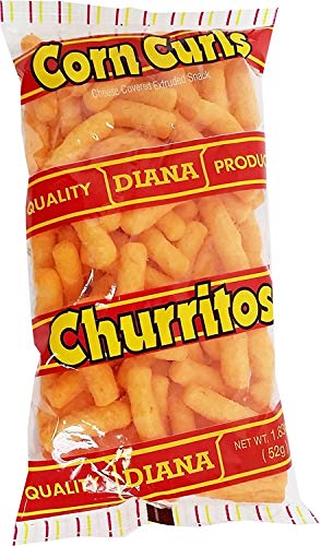 Prodiana Corn Curl Snack 1.83 oz - Churritos - SANI-LLC