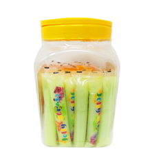 YAME PUDDING STRAW Assorted Flavors 40 Pcs 56.44 Oz - SANI-LLC