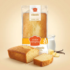 Oven Delights Classic Pound Cake (4 oz) Mini Loaves | Fresh Milk & Butter