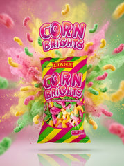 Diana, Corn Brights Snacks, 4.76 Ounce